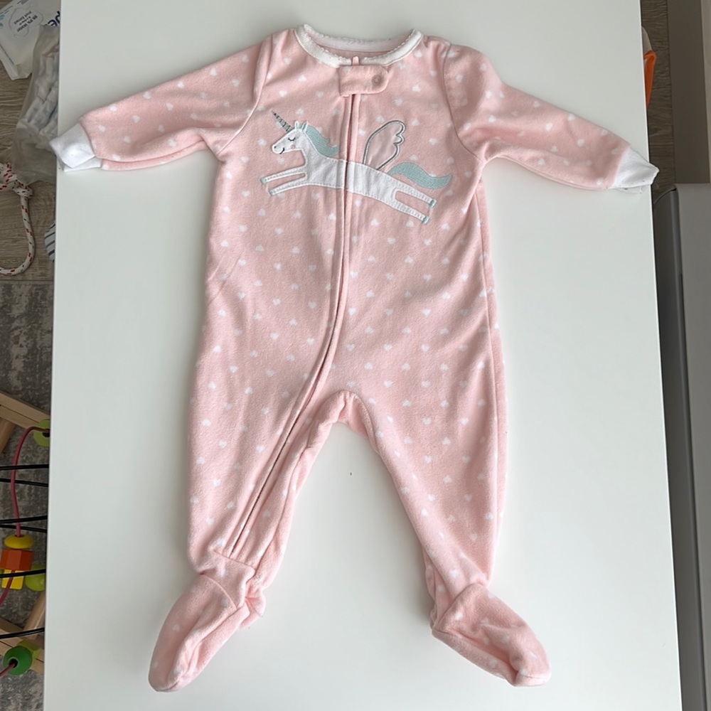 3/$15 Carter’s fleece footie